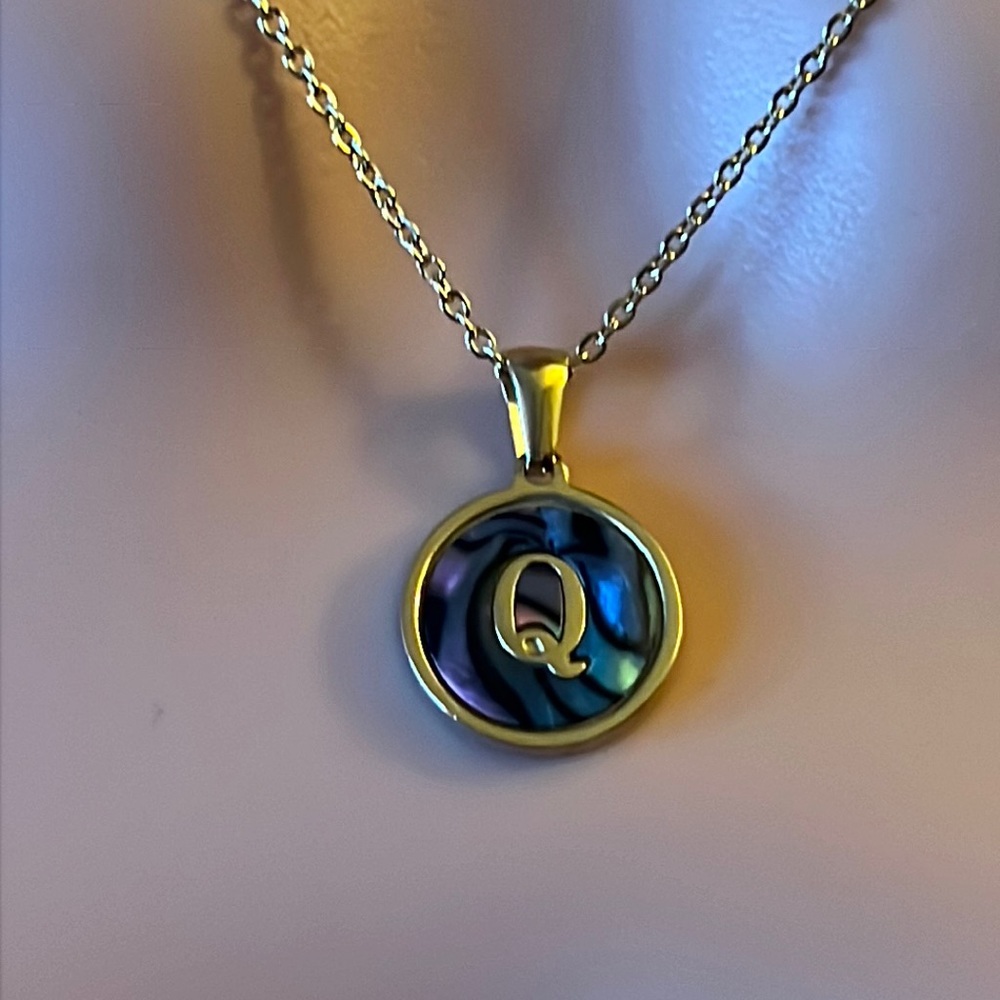 Q Letter Necklace